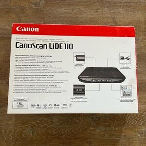 Canon CanoScan LiDE 110 Flatbed Scanner | 2400 DPI | New In Box